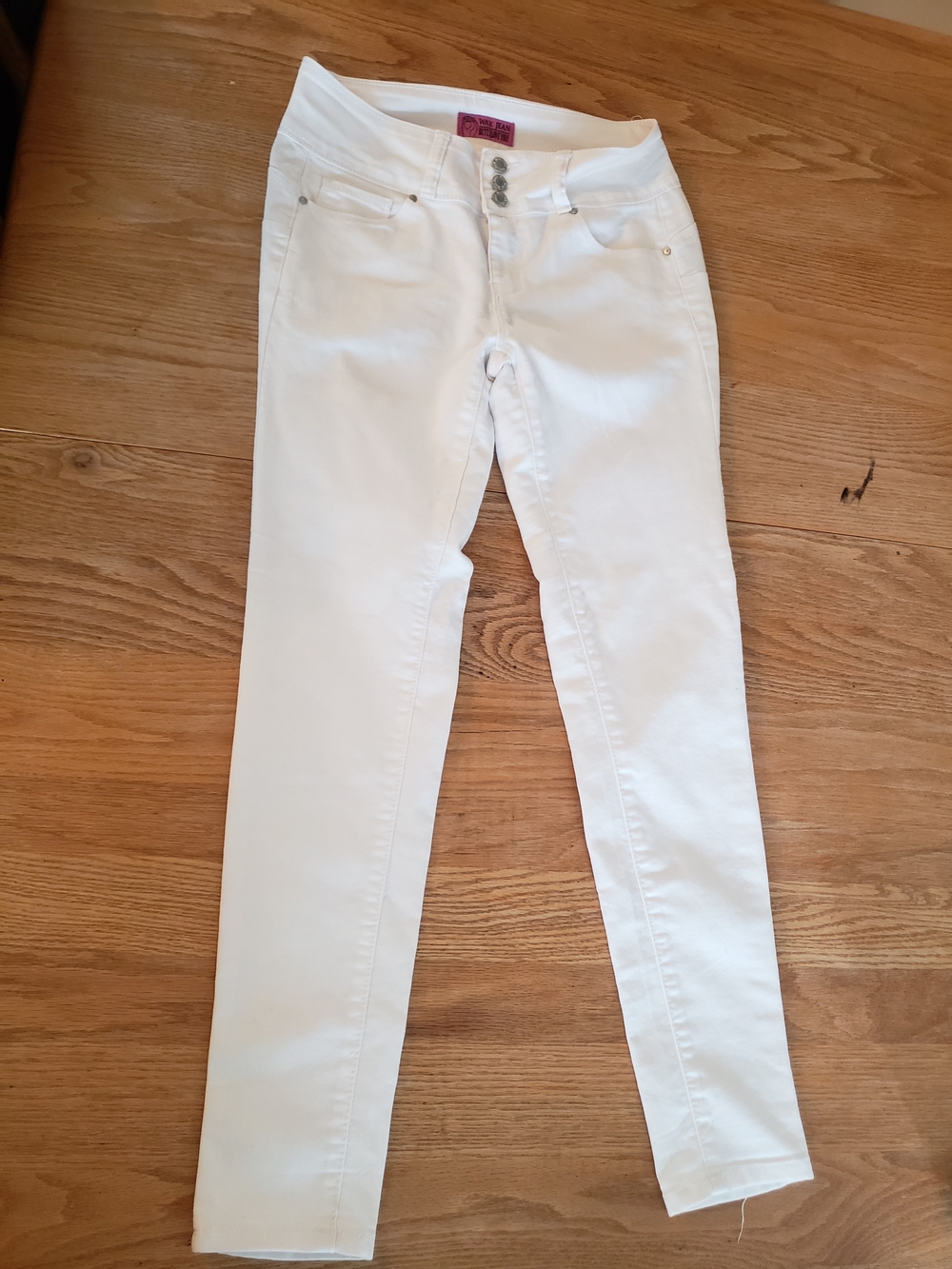 Wax Jean White Skinny Women’s Jeans